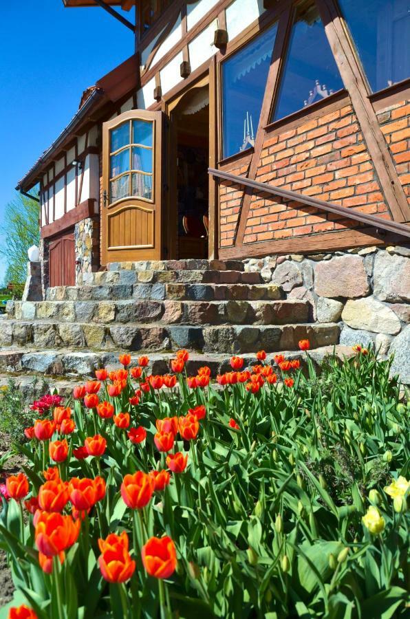 Dom Na Wodzie Mazury Villa Dzwierzuty Eksteriør billede