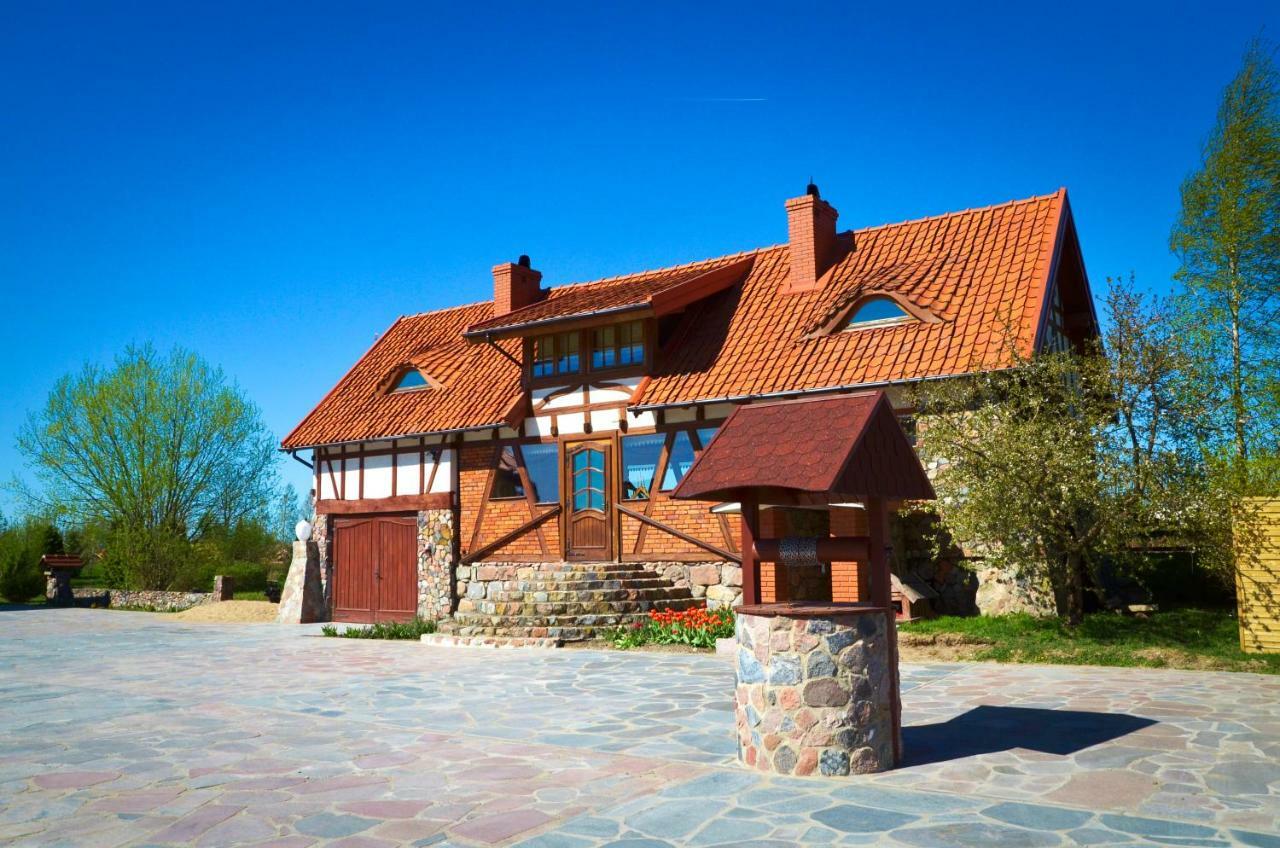 Dom Na Wodzie Mazury Villa Dzwierzuty Eksteriør billede